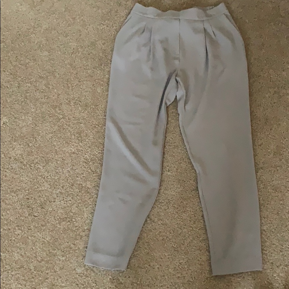 formal grey pants